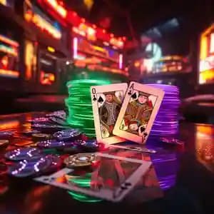 Casino-style game lobby interface on slot games platform